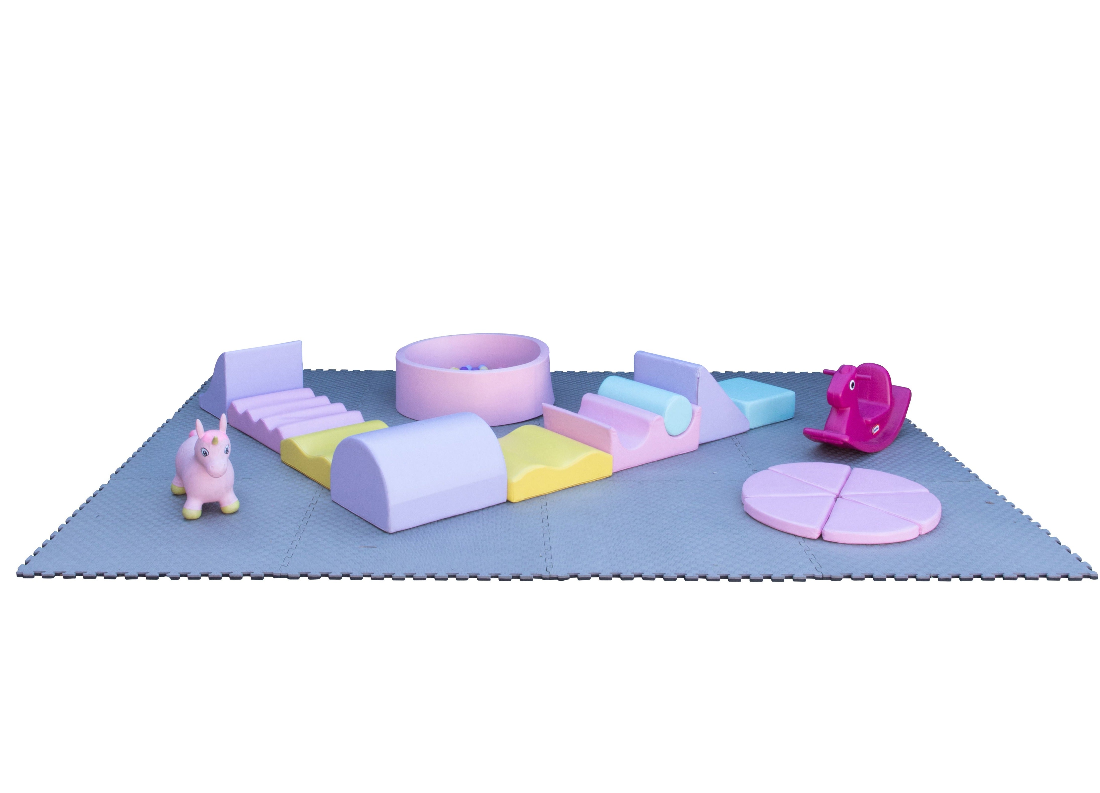 Pastel Soft Play Equipment Adelaide Party Hire