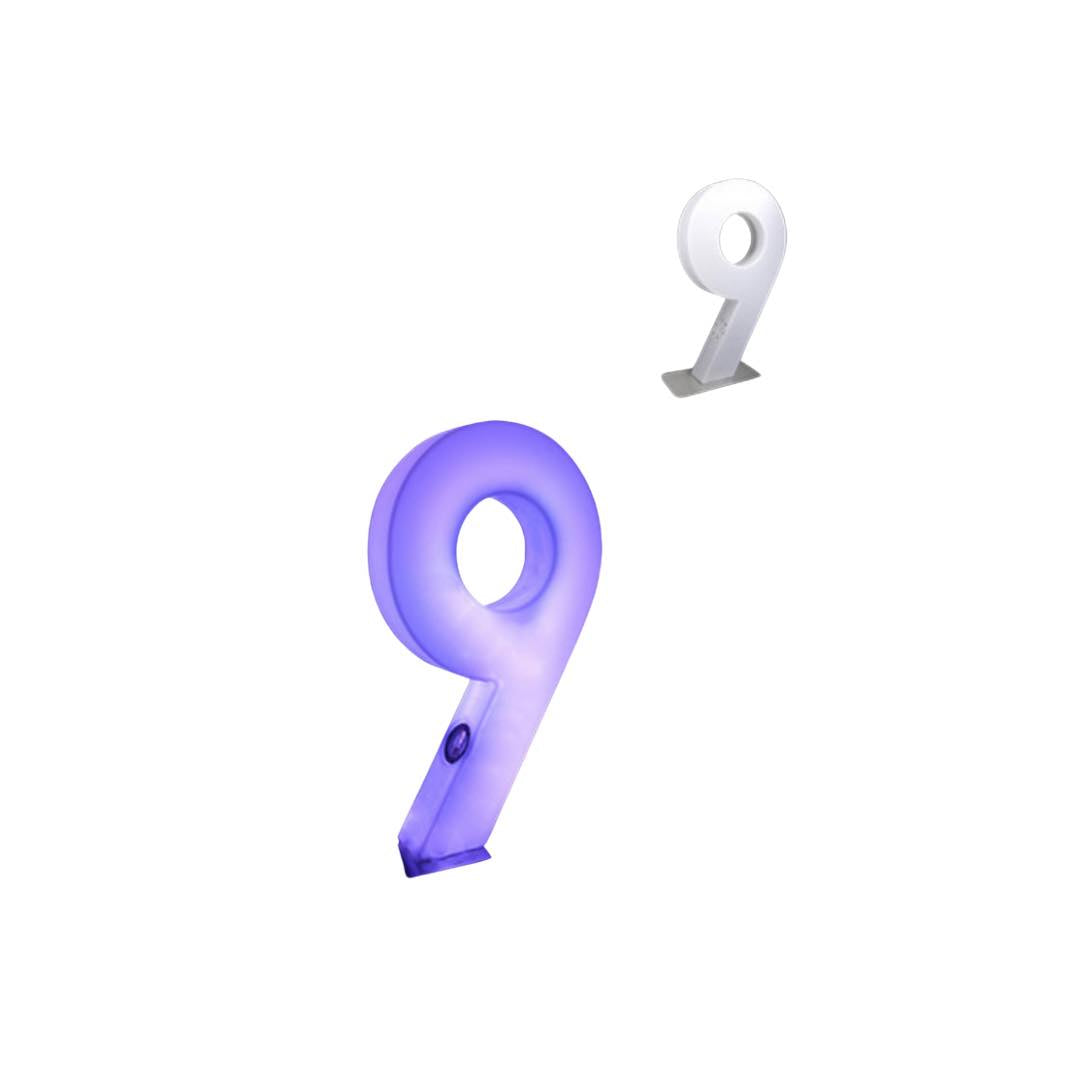 LED Number 9 – Adelaide Party Hire